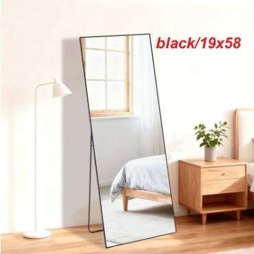Rectangle Full Length Mirror, Full Body Standing Mirror Floor Mirrors